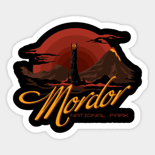 National Park Sticker